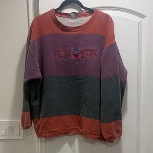 GUESS vintage Colorblock Sweatshirt